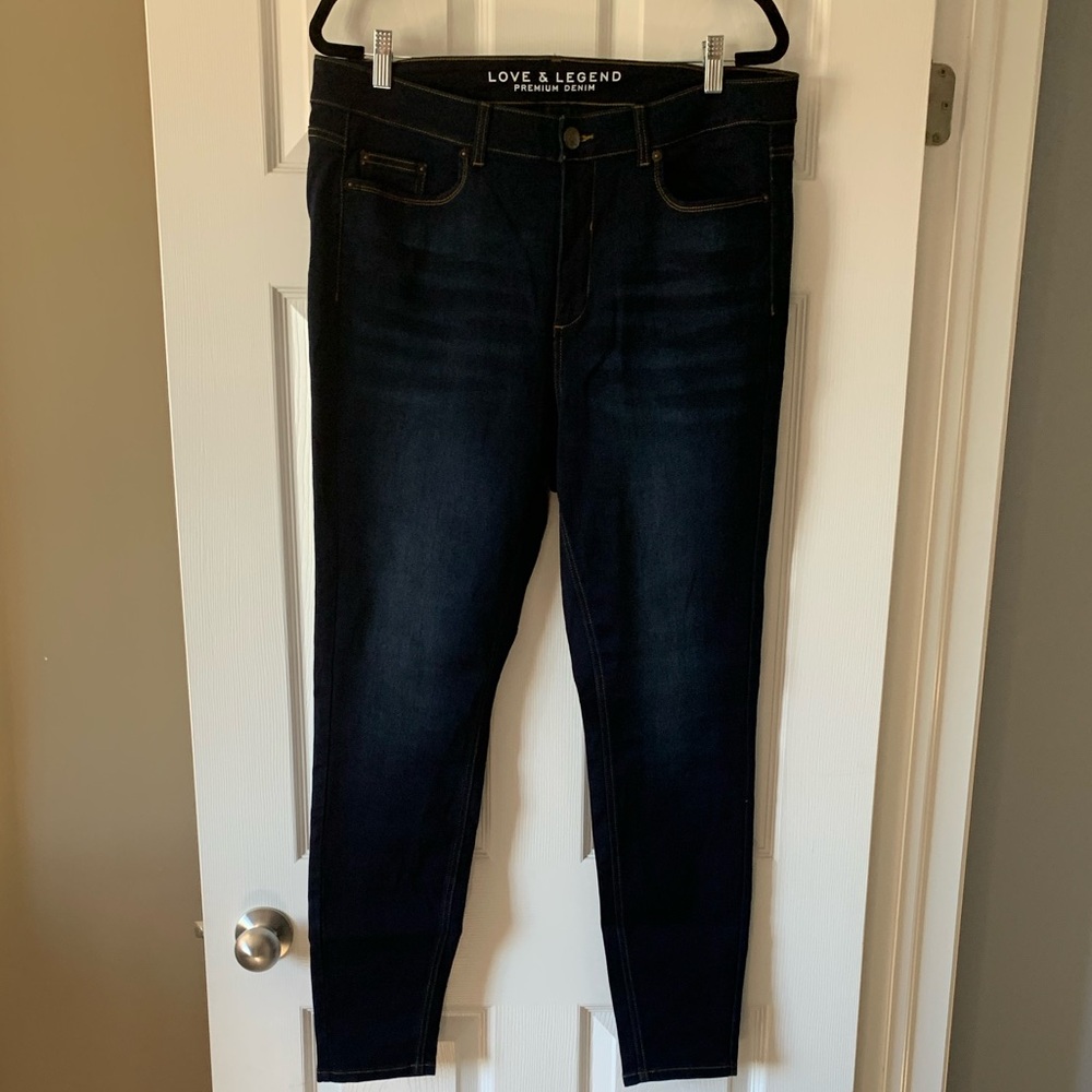 Love & Legend Midnight Blue Skinny Jeans